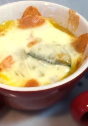 小麦粉いらず、かぼちゃグラタン-レシピのメイン写真