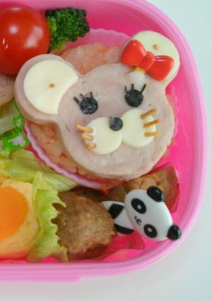 ミッキーの形で普通のネズミちゃん-レシピのメイン写真