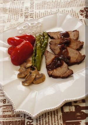 * 圧力鍋で簡単 ❤ 豚肉の赤ワイン煮♪-レシピのメイン写真