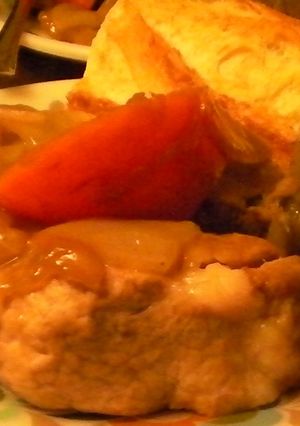 酢豚風ソース；豚肩肉のワイン蒸し。-レシピのメイン写真