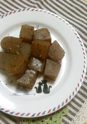 ノンオイル♪蒟蒻のハーブ塩焼き-レシピのメイン写真
