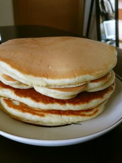 *ふわふわホットケーキ*-レシピのメイン写真