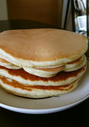 ＊ふわふわホットケーキ＊-レシピのメイン写真
