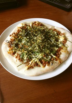 激ウマ!!納豆PIZZA-レシピのメイン写真