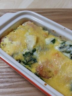 ほうれん草のキッシュ-レシピのメイン写真