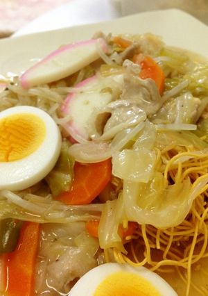 簡単アレンジ＊皿うどん（中華丼も）-レシピのメイン写真