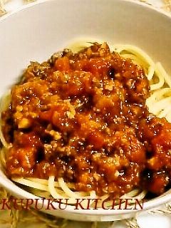 トマト缶で作るミートソース-レシピのメイン写真