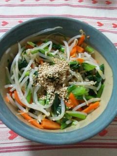 もやしとほうれん草のナムル♪-レシピのメイン写真