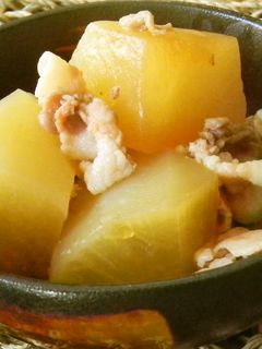 大根と豚バラの煮物-レシピのメイン写真