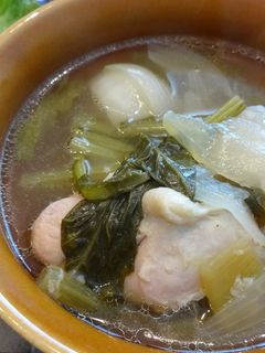 カブと手羽元のほっこりスープ♪-レシピのメイン写真