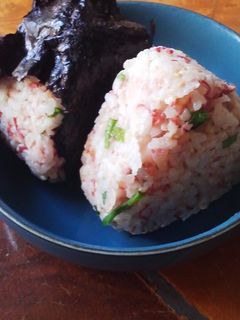 ピリマイルド★新生姜コンビーフおにぎり-レシピのメイン写真