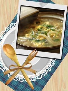リメイク おでんの残りで卵とじうどん☆-レシピのメイン写真