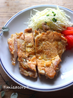 m鶏のカリカリチーズ焼き-レシピのメイン写真