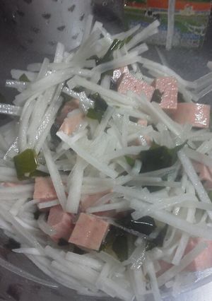 簡単！大根サラダ-レシピのメイン写真