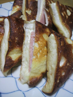 ゜*はんぺんのハムチーズ挟み焼き*｡-レシピのメイン写真
