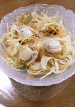 ホタテと玉ねぎのサラダ-レシピのメイン写真