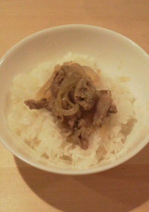 お子様牛丼-レシピのメイン写真