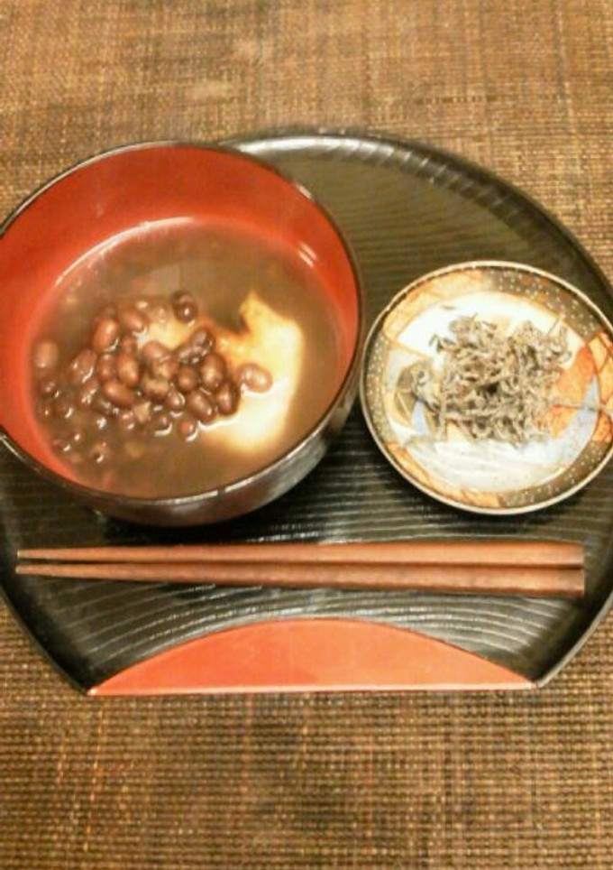 定番・小豆から作る簡単☆基本のおぜんざい-レシピのメイン写真