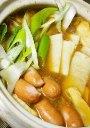 簡単!おいしい♡一人鍋♪カレー鍋編★彡-レシピのメイン写真