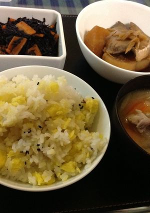 さつまいも飯-レシピのメイン写真