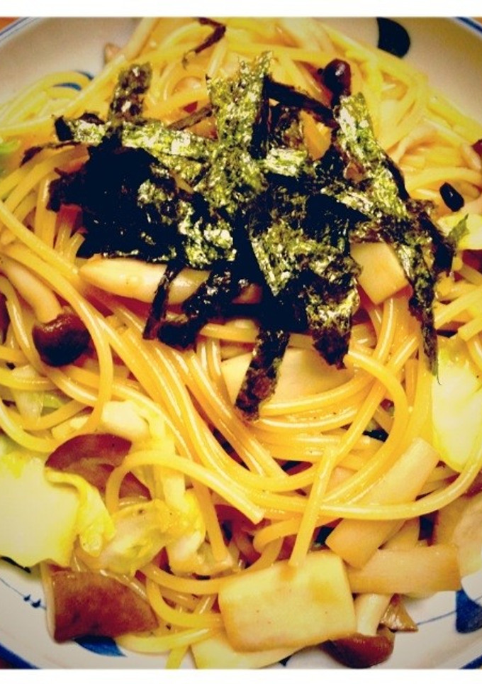 ☆キャベツときのこの和風パスタ☆-レシピのメイン写真