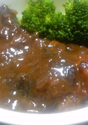 簡単、牛すね肉のワイン煮。-レシピのメイン写真