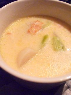 カブとベーコンの豆乳スープ-レシピのメイン写真