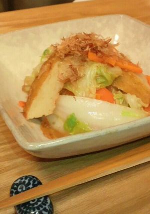 さつま揚げと白菜の煮浸し♡-レシピのメイン写真