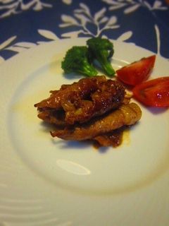 岩下の新生姜の肉巻照り焼き風-レシピのメイン写真