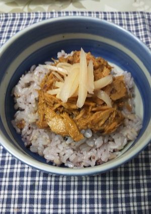 30秒で完成! カツオ缶の簡単ズボラ丼-レシピのメイン写真
