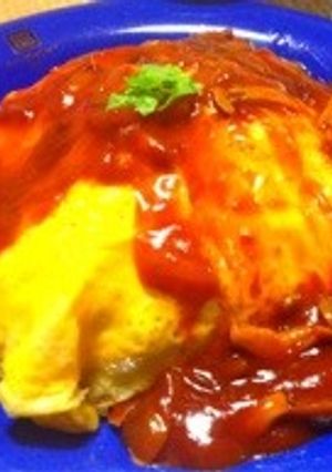 簡単たまごトロトロオムライス！-レシピのメイン写真