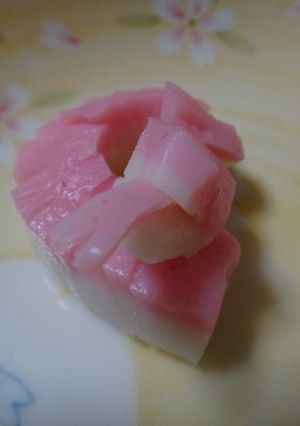 蒲鉾の飾り切り　ヘビ-レシピのメイン写真