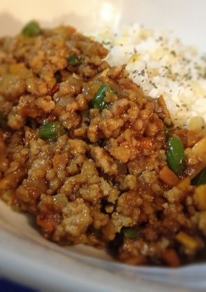 簡単カレーのルーでドライカレー‼-レシピのメイン写真
