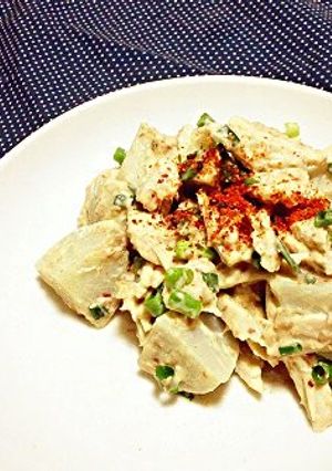 里芋、鶏のねぎサラダ-レシピのメイン写真