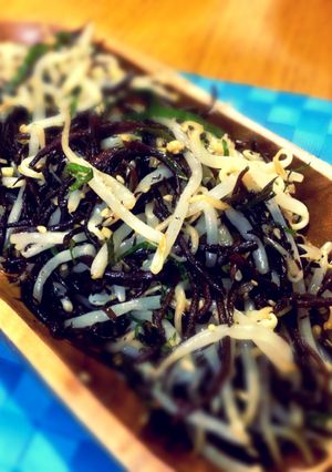 レンジで♪モヤシ・ひじきの中華風酢の物-レシピのメイン写真