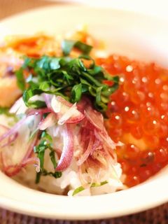 ★鮭といくらでリッチな親子丼★-レシピのメイン写真