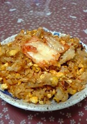 アバウトなキムチチャーハン-レシピのメイン写真