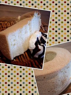 プレーン☆シフォンケーキ-レシピのメイン写真