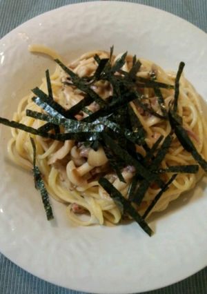 塩辛で簡単!!リピ決定パスタ-レシピのメイン写真