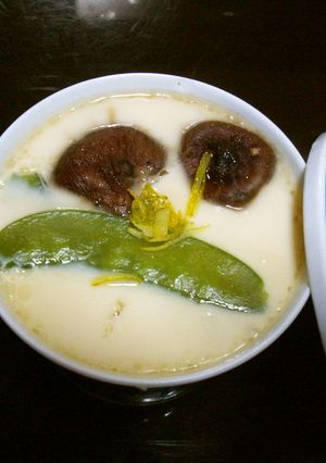 茶碗蒸しに豆腐入れる-レシピのメイン写真