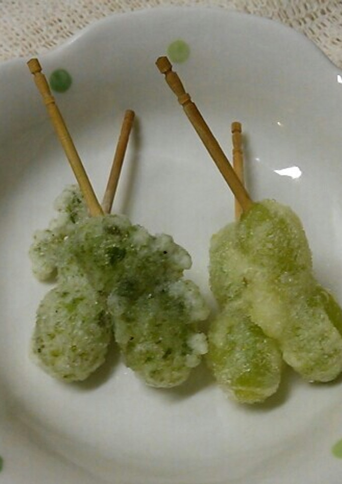 銀杏の天揚げ (磯辺風味・ゆず風味)-レシピのメイン写真
