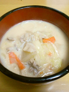 栄養満点☆豚汁うどん-レシピのメイン写真