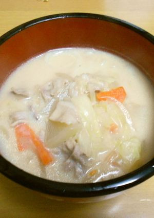 栄養満点☆豚汁うどん-レシピのメイン写真