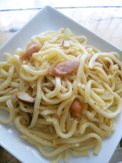 簡単☆我が家のめんつゆ焼きうどん☆ランチ-レシピのメイン写真