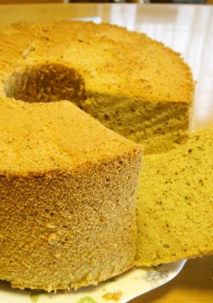 紅茶シフォンケーキ-レシピのメイン写真