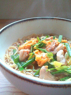 チキンとふんわりたまごの親子ラーメン♪-レシピのメイン写真