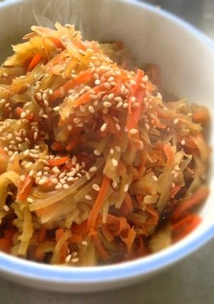 栄養たっぷり★ヤーコンのきんぴら-レシピのメイン写真