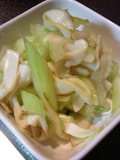 セロリとイカくん-レシピのメイン写真