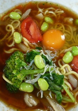 きんぴら中華そば-レシピのメイン写真