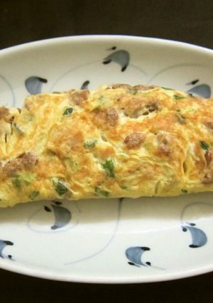 簡単で美味しい！ 時短☆納豆オムレツ-レシピのメイン写真